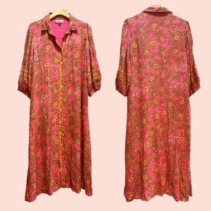 Anthropologie Celina Moon Shirt Dress